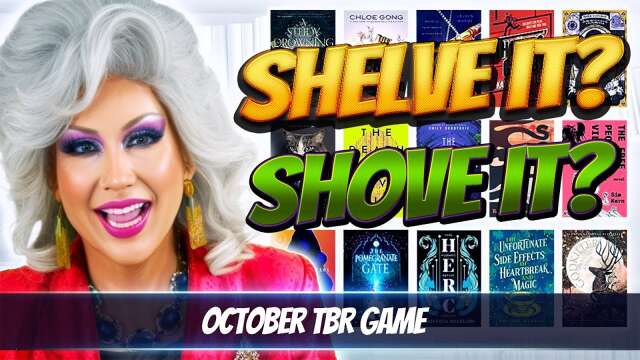 📕 Get Ready for an Epic Clash of Book Covers - October's 'SHELVE IT or SHOVE IT' TBR Game! 📘