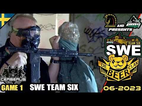 OMG events, SWE team six: battle for the fortress. magfed  paintball game 1