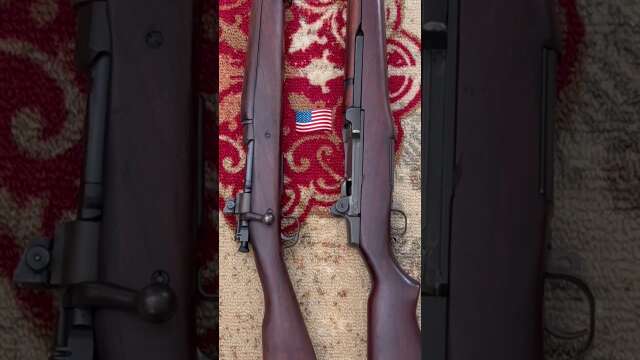 Which WW2 infantry rifle pair would you choose? 03A3+M1 Garand or K98k+Gewehr 43? MILSURP Legends!