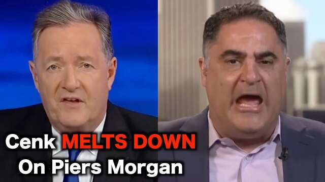 Cenk RAGES At Piers Morgan