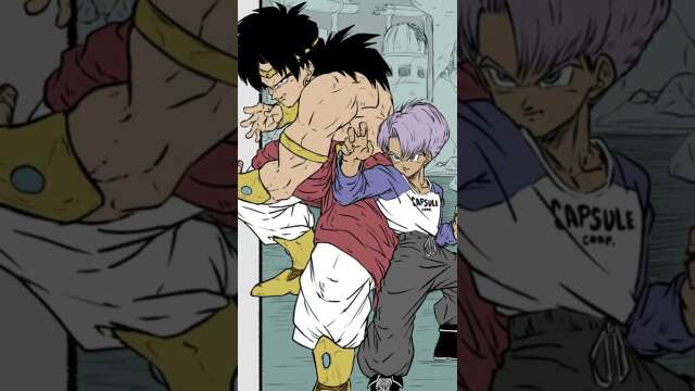 Trunks Shows Broly The Androids! DBZ Comic Dub! #dbz #Broly #shorts