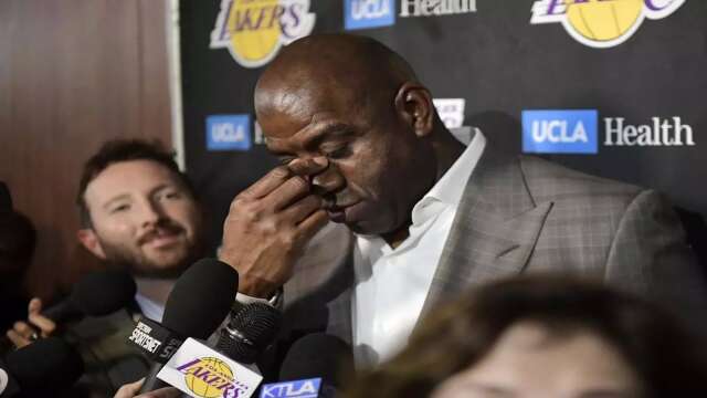 MAGIC QUIT ON LA AGAIN ???? Is LBJ to blame ???