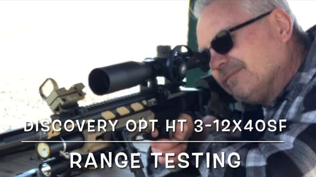 Discoveryopt HT 3-12x40SF FFP rifle scope. Range testing on my Umarex Notos