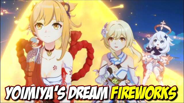 Yoimiya's Dream Fireworks Sumeru Genshin Impact