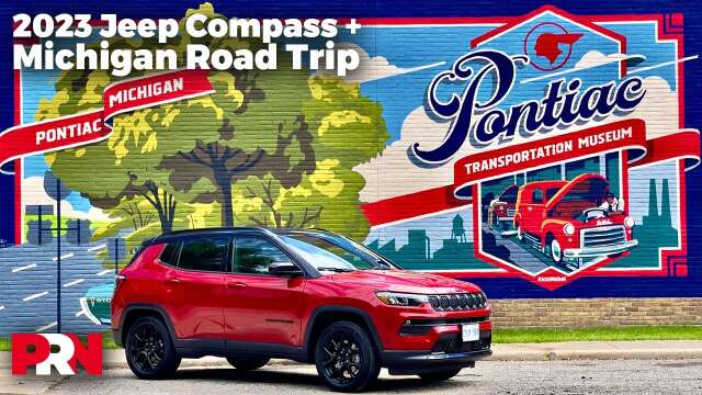 Exploring Michigan & Detroit in the 2023 Jeep Compass Altitude | Full Tour & Road Trip Review