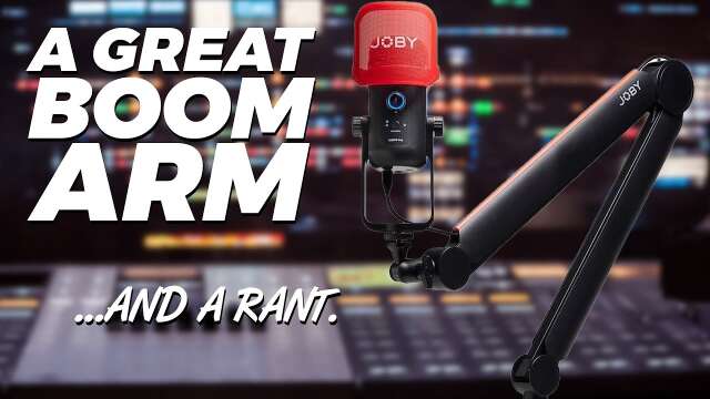 Joby Wavo Pod Microphone and Desktop Boom Arm Tech Review