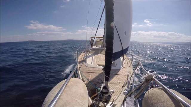 Navigation dans le golfe saronique