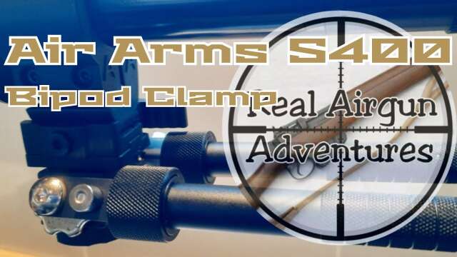 Air Arms S400/410 Bipod clamp - 3d Printed