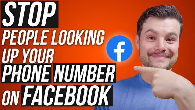 Prevent People Looking You Up Using Your Phone Number on Facebook
