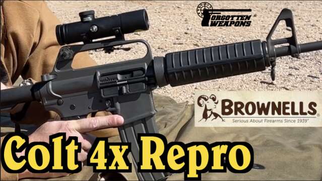 New Reproduction Colt 4x AR-15 Scope by Brownells