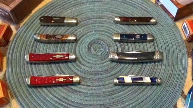 Traditional 2 Blade Pocket Knife Patterns.