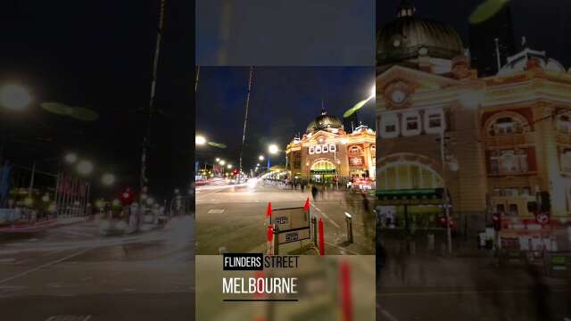 Experiencing the hustle & bustle of 🚄 Flinders Street Station...  #melbourne #australia