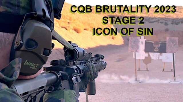 CQB BRUTALITY STAGE 2 ICON OF SIN