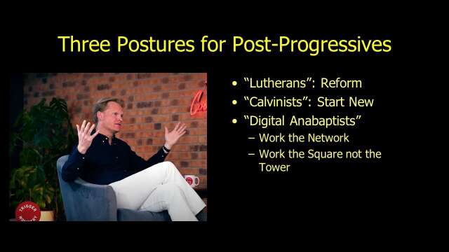 Three Postures of the Post Progressive Reformation: James Orr on Triggernometry