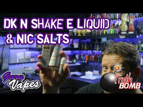 DK N Shake E Liquid & NIC Salts (Donut King)