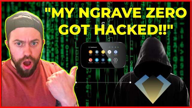 Reacting to "My Ngrave Zero Wallet Hacked! Be careful."