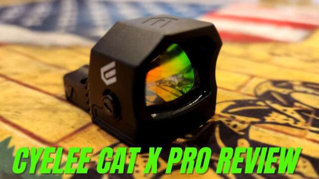 Cyelee CAT X PRO Multi-Reticle Duty Red Dot for RMSc Review