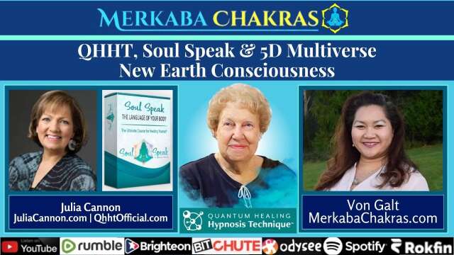 QHHT, Soul Speak & 5D Multiverse New Earth Consciousness w/Julia Cannon: MCP #109