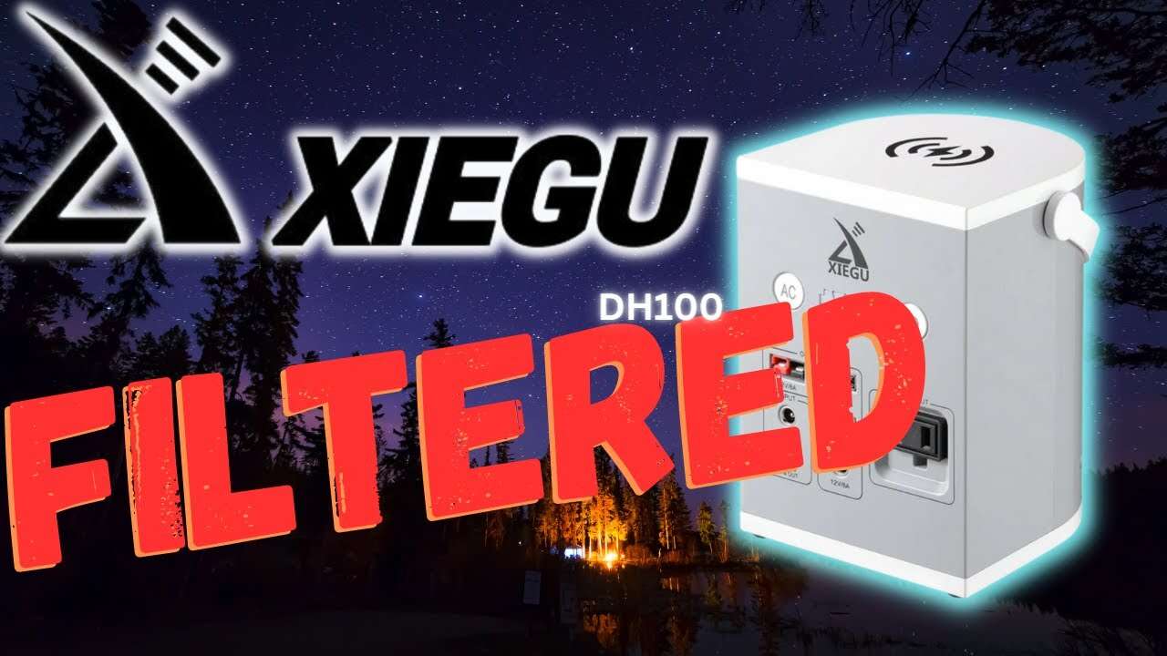 You wanted me to filter this? | Xiegu DH100 | Battery power