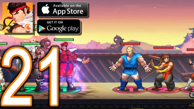 Street Fighter Duel Android iOS Walkthrough - Part 21 - Stage 17 Return To Suzaku