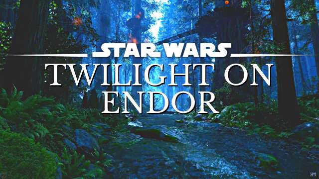 Star Wars 4K Music & Ambience | Twilight On Endor | Sleep, Study, Relax | Ambient Music [3 Hrs.]