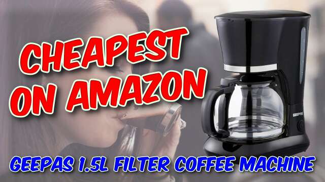 GEEPAS 1.5L Filter Coffee Machine Review