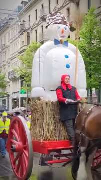 Kinderumzug Sächsilüüte Böögg AVA-INFO