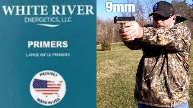 Trying Out White River Primers in 9mm