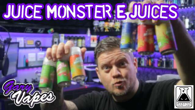NEW Juice Monster Juices From Monster Vape Labs!
