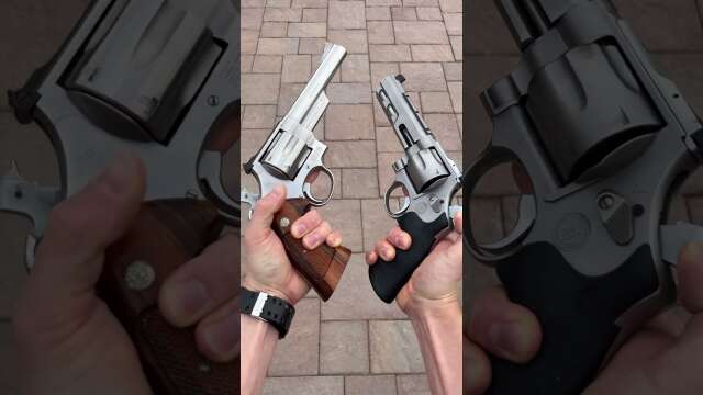 Old vs New .44 Magnum Revolver - Which S&W 629 would you take? #subscribe #revolver #smithandwesson