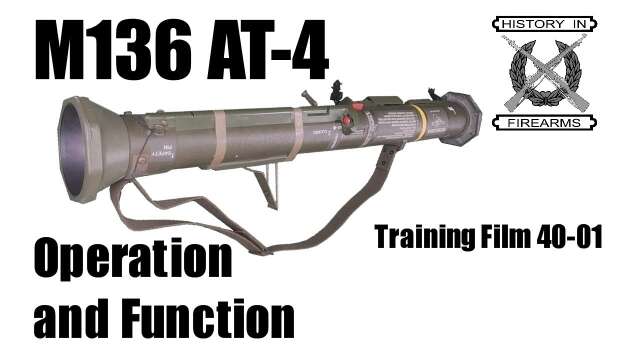 M136 AT-4 Operation and Function (TF 40-01)