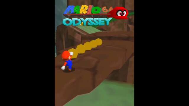 RETRO Mario Odyssey 64! #shorts #gaming #mario