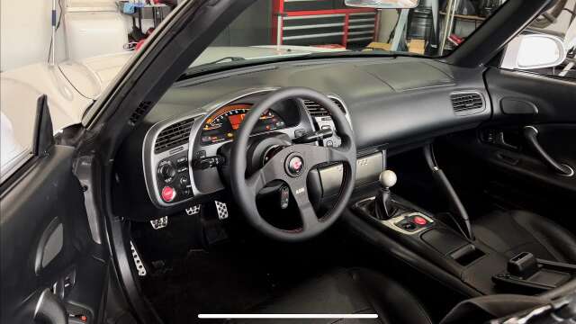 S2000 WorksBell Quick Release + ASM Steering Wheel