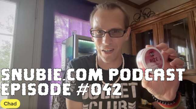Snubie.com Snus Podcast #42: Snubie 15 & More!