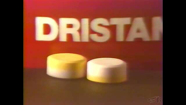 Dristan Cold Relief Tablets Commercial 1984