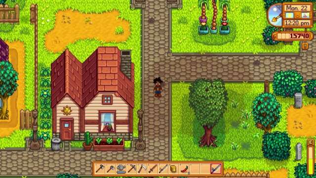 just some chill stardew valley gameplay...