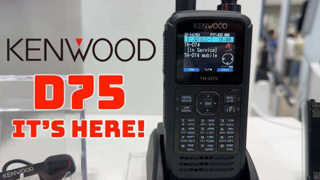 Kenwood TH-D75 - detailed report - Exclusive from Japan!