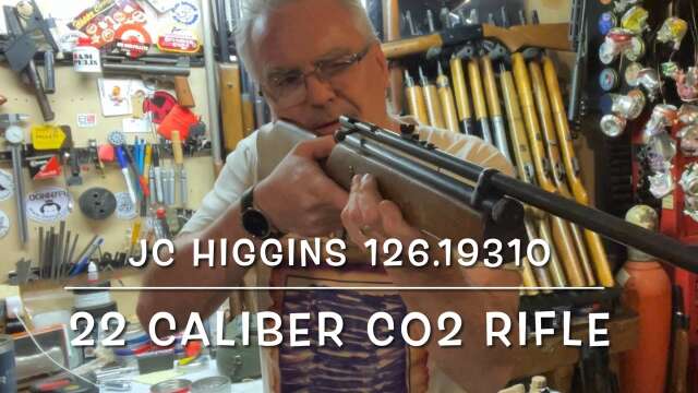 Crosman 180? Nope Crosman 160? Nope! JC Higgins 126.19310 22 caliber co2 pellet rifle