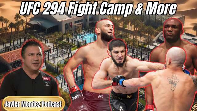 Javier Mendez Podcast - Dubai - Team Khabib & UFC 294 Camp