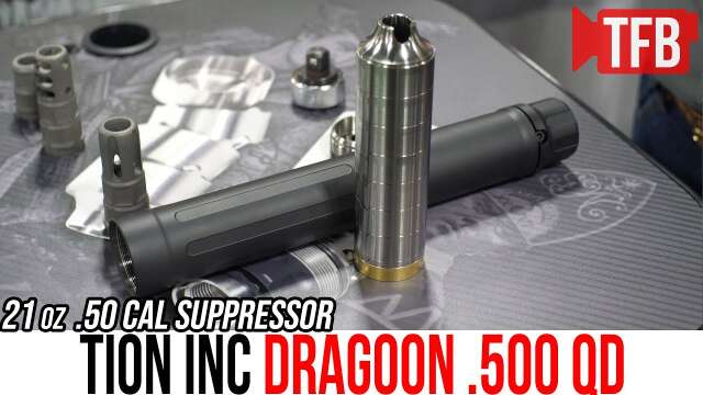 TiON Inc's NEW Dragoon  .500 QD Titanium Suppressor