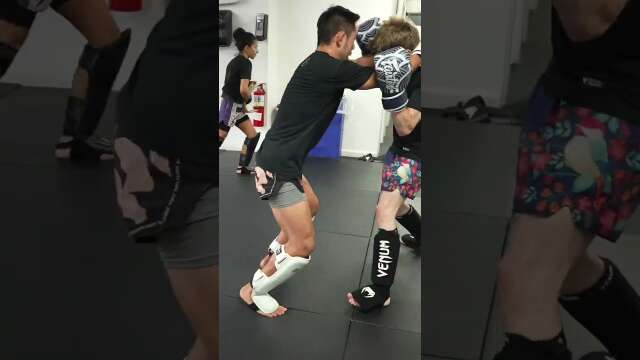 How to Strike into the Clinch & Knee