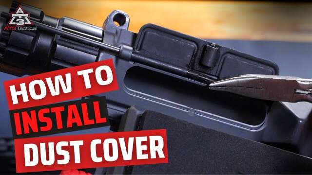 How To Install a Ejection Port Cover on AR Rifles