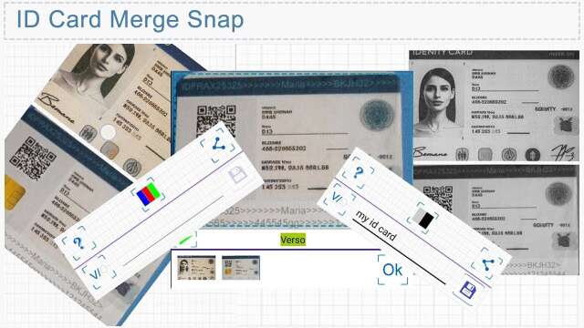 ID Cards Merge Snap ( For easy printing )