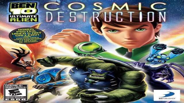 Ben 10 Ultimate Alien: Cosmic Destruction Gameplay PSP
