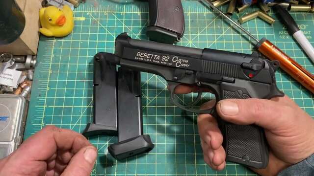 The Beretta Model 92 Custom Carry