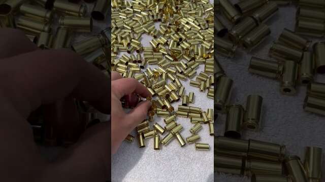 Wet Tumbling-Why I Still Use Pins! #shorts #reloading