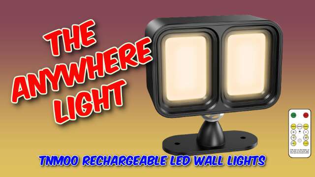 TNMOO Rechargeable Wall Light Review