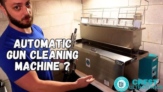Automatic Gun Cleaning Machine - Crest Ultrasonics