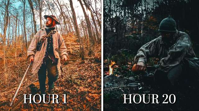 Can I Survive 24 Hours in the 18th Century? | Historic Trekking | Basic Gear