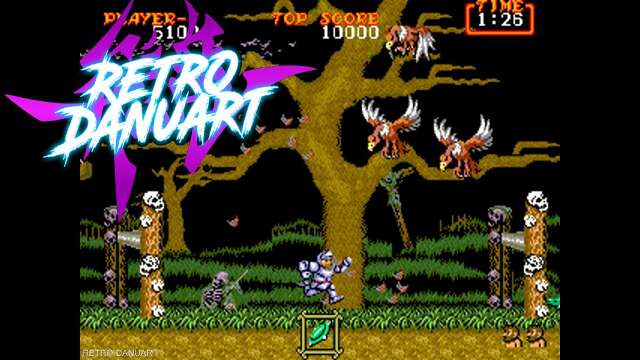 GHOULS'N GHOSTS (Sega - Mega Drive - 1989)